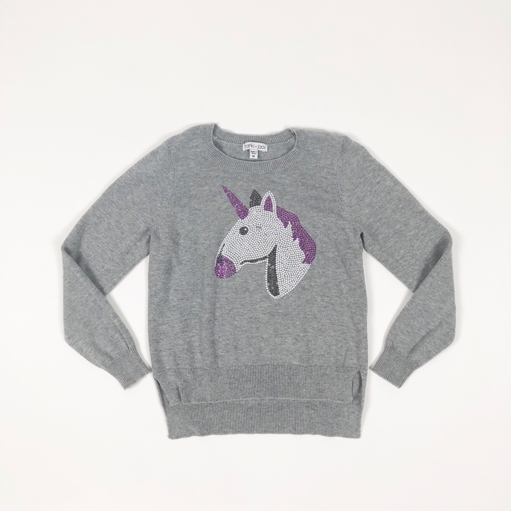 Franki & Jack Kids Unicorn Sweater Girls